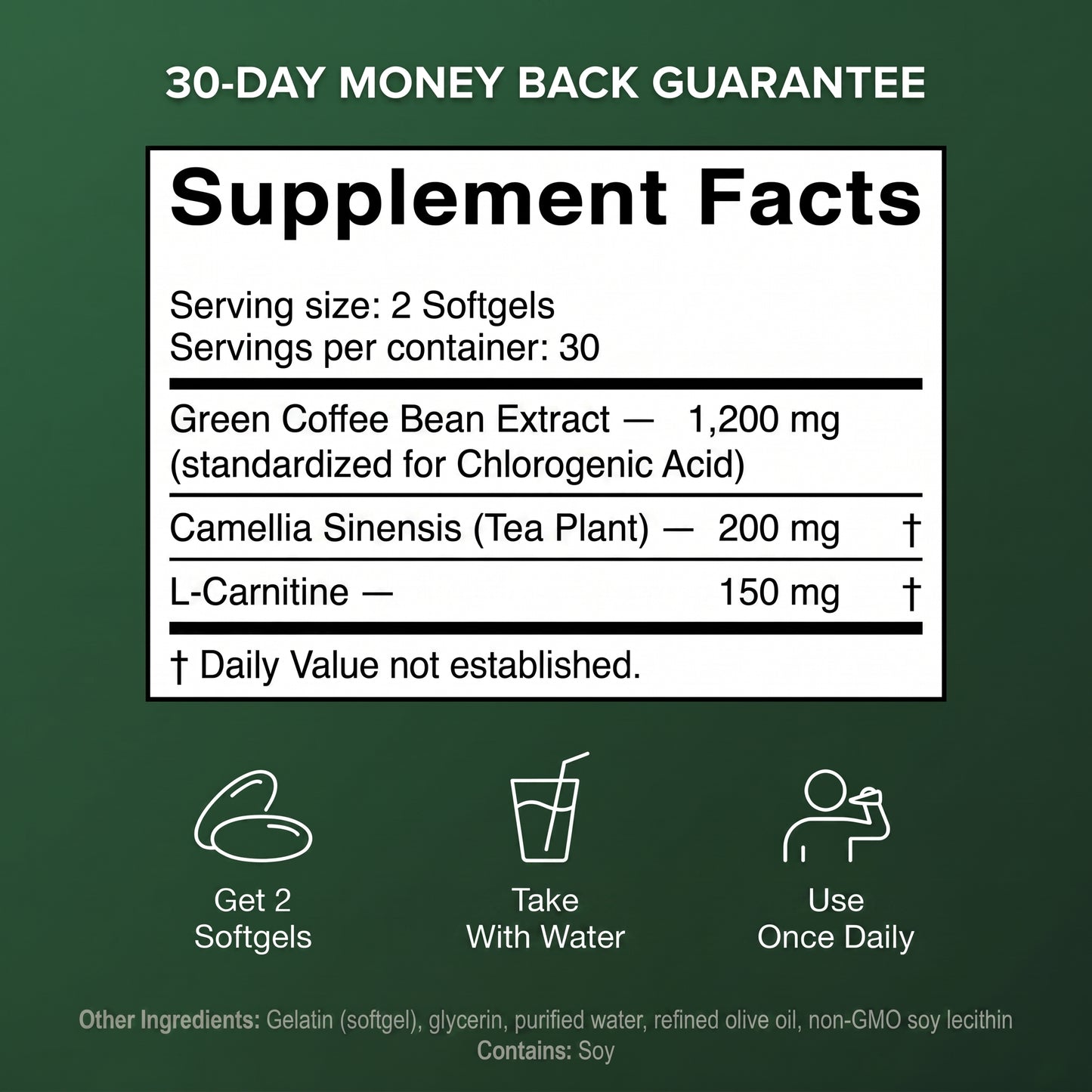 Barrier Green Coffee Slim Booster Softgels
