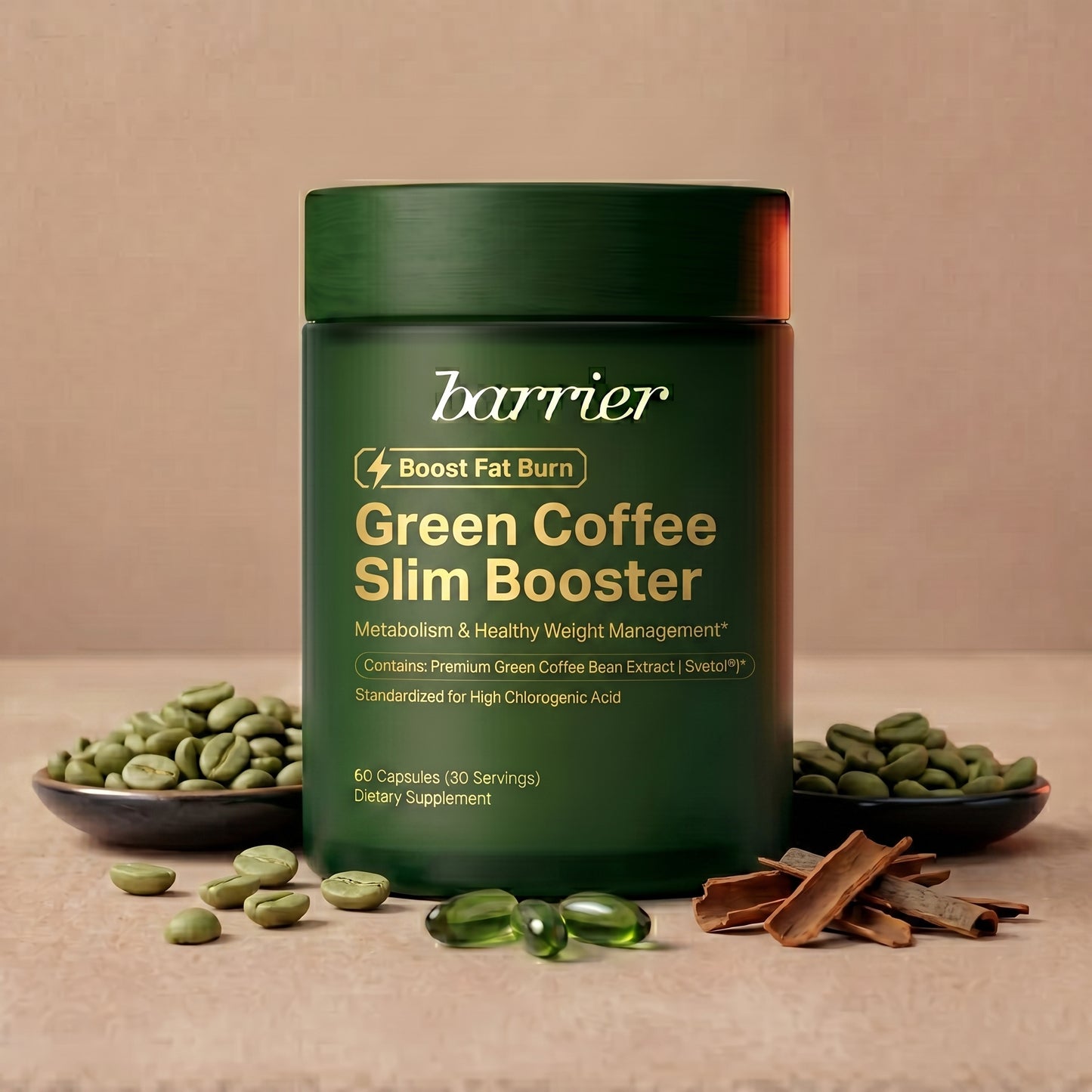 Barrier Green Coffee Slim Booster Softgels