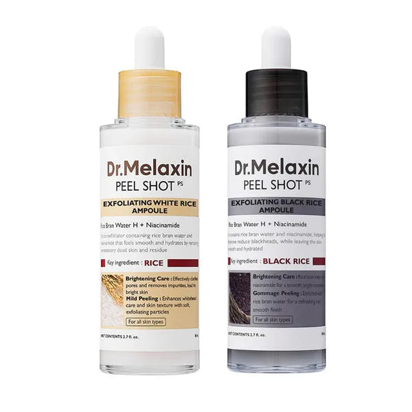 Dr.Melaxin Official Peel Shot Glow Rice Set (2 pcs)