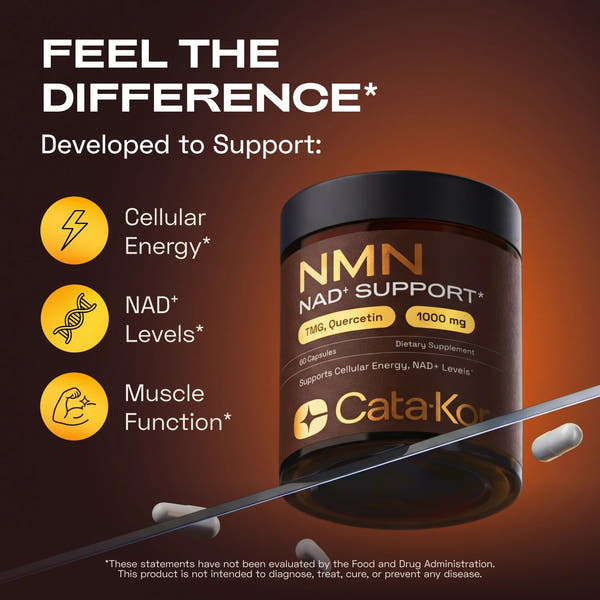 Cellular Power Trio - NAD Advanced 500 mg, NMN 1000 mg, CA AKG 1000 mg (trio)