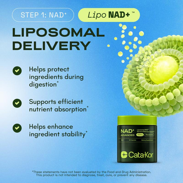 Cellular Power Trio - NAD Advanced 500 mg, NMN 1000 mg, CA AKG 1000 mg (trio)