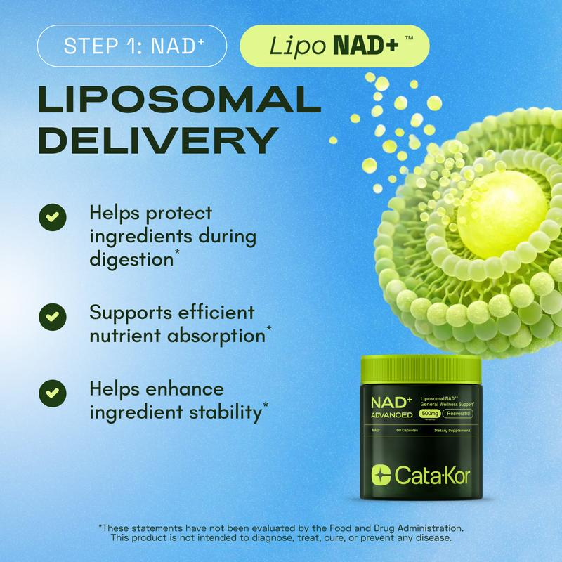 Cellular Power Trio - NAD Advanced 500 mg, NMN 1000 mg, CA AKG 1000 mg (trio)