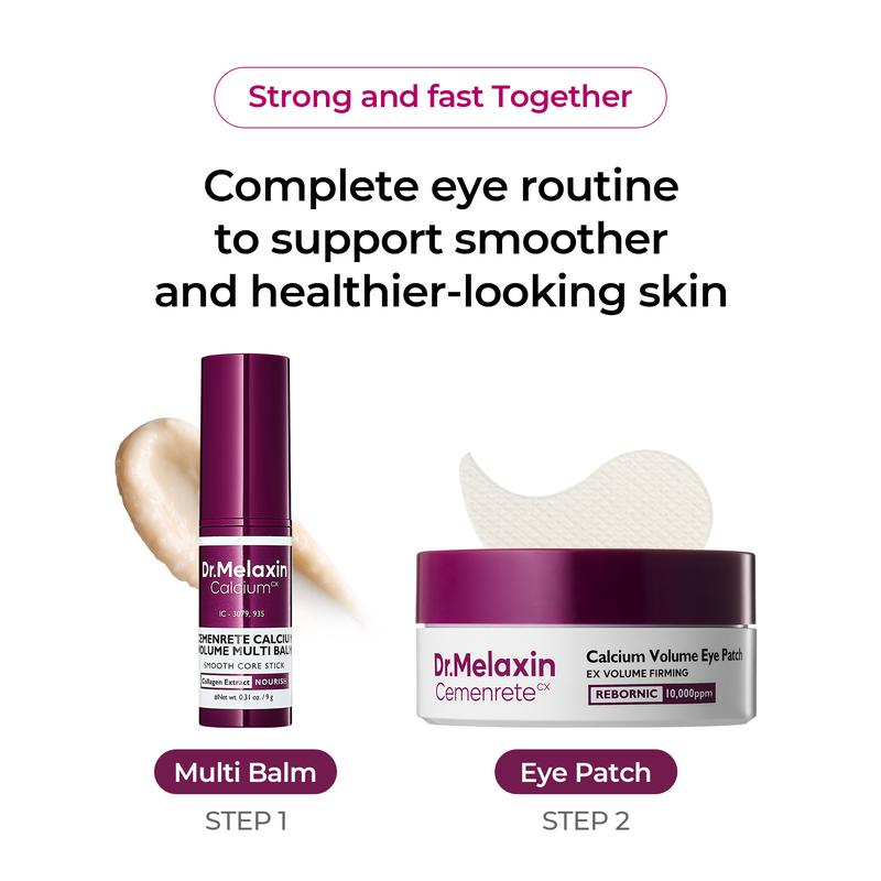 Dr.Melaxin Official Calcium Volume Multi Balm+Eye (2 pcs) -