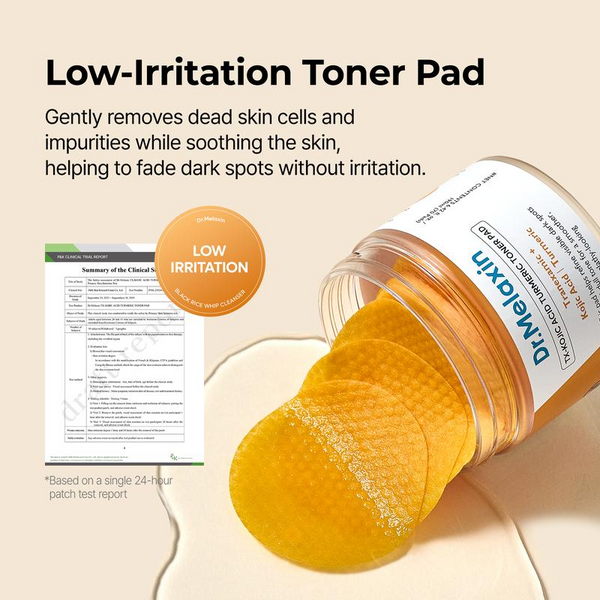 Dr.Melaxin Official Kojic Acid Turmeric TX Toner Pad (70 pads)