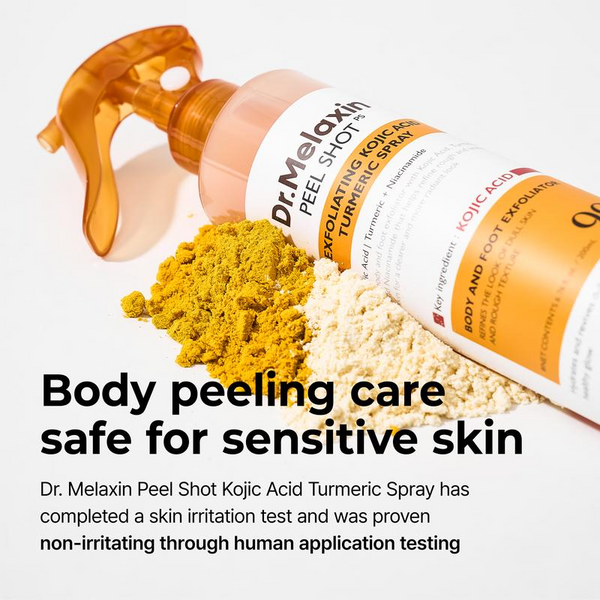 Dr.Melaxin Official Peel Shot Keratin Care Kojic Acid Turmeric Spray