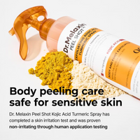 Dr.Melaxin Official Peel Shot Keratin Care Kojic Acid Turmeric Spray