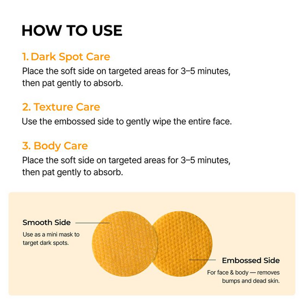 Dr.Melaxin Official Kojic Acid Turmeric TX Toner Pad (70 pads)