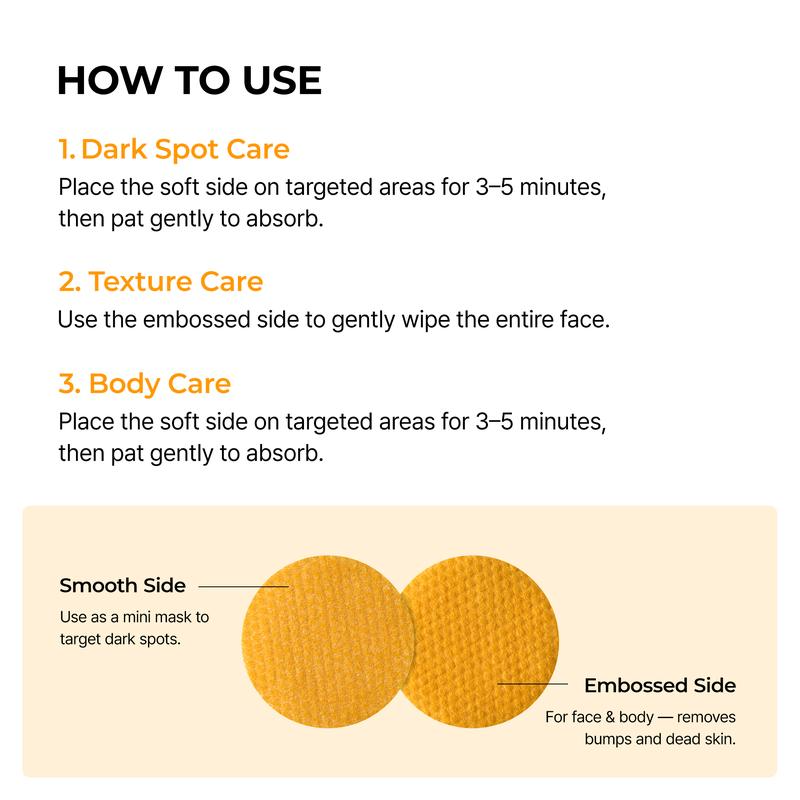 Dr.Melaxin Official Kojic Acid Turmeric TX Toner Pad (70 pads)