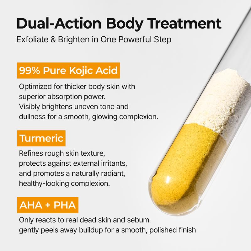 Dr.Melaxin Official  Kojic Acid Turmeric Amber Face & Body Care Set (4 pcs)