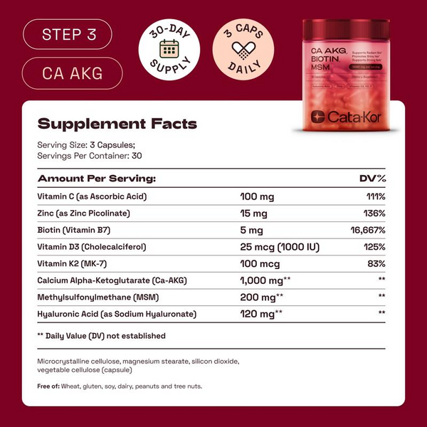 Cellular Power Trio - NAD Advanced 500 mg, NMN 1000 mg, CA AKG 1000 mg (trio)